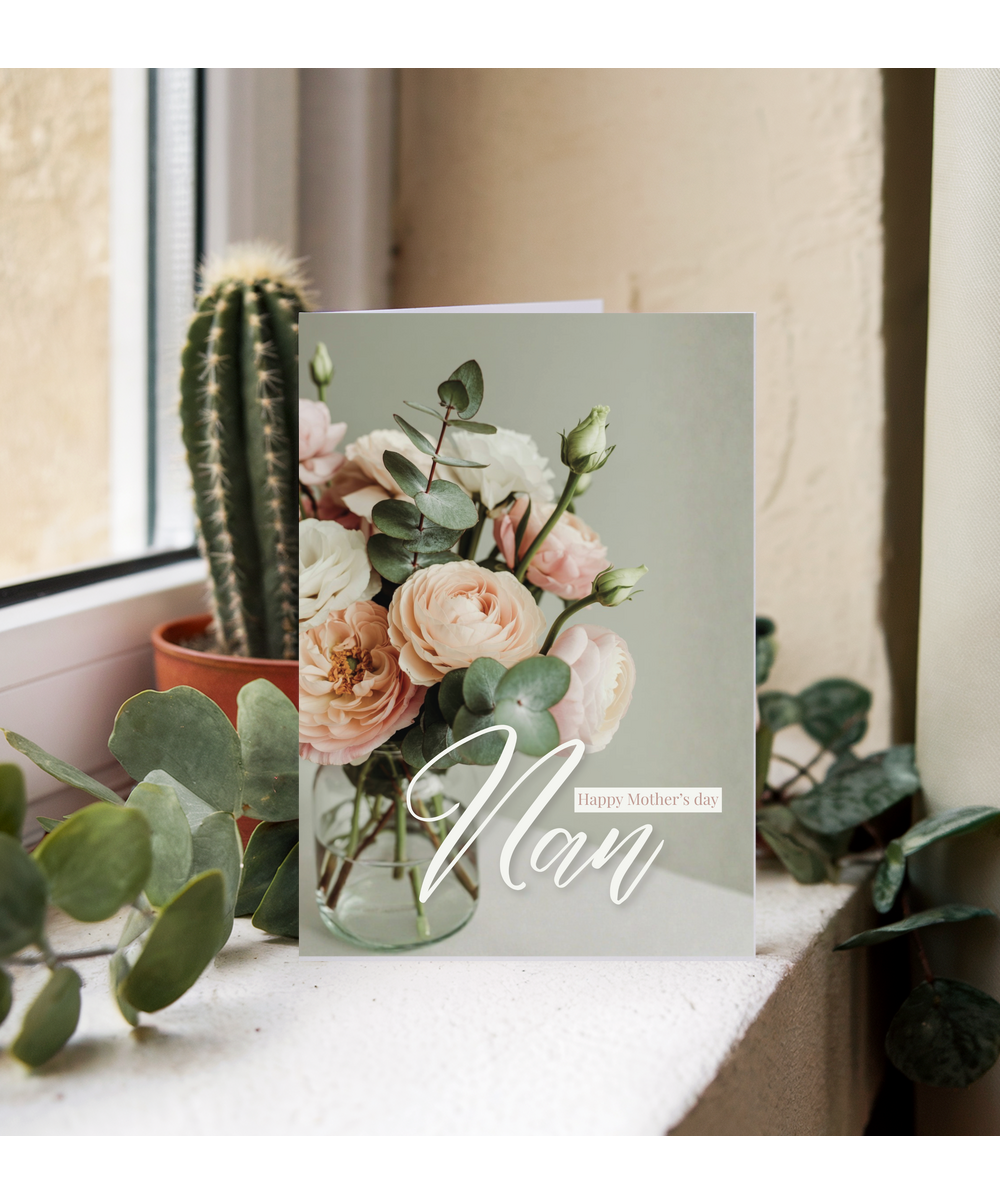 Happy Mother's Day, Nan bouquet flowers