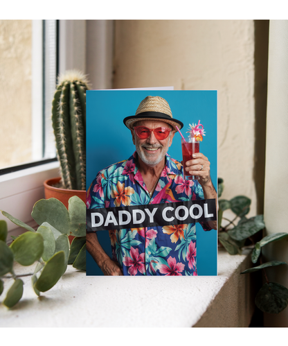 father's day card daddy cool