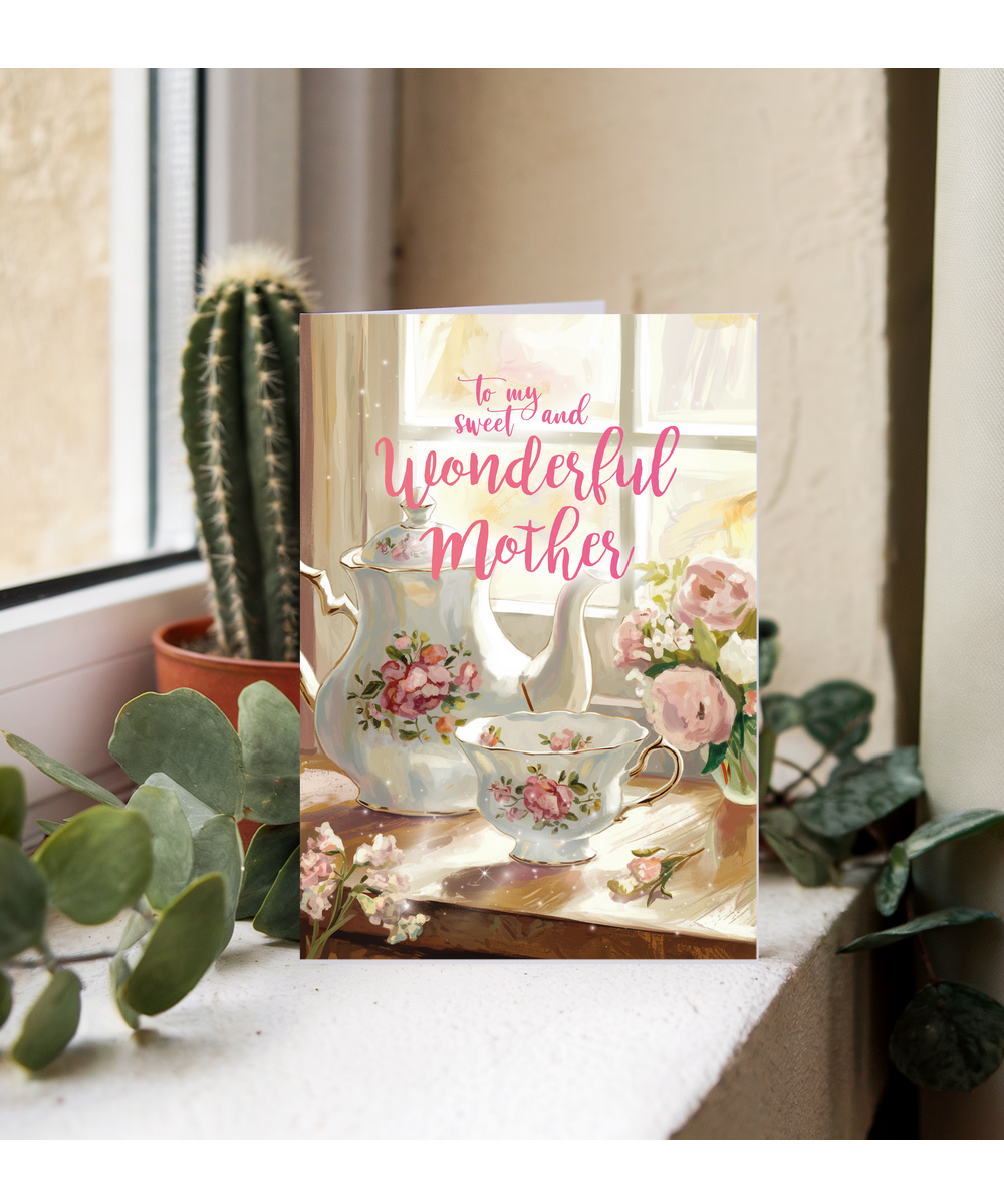 To My Sweet and Wonderful Mother Afternoon Tea