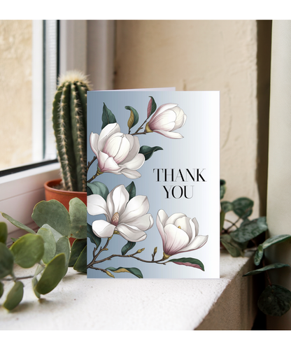 Thank You - Magnolia Blossoms