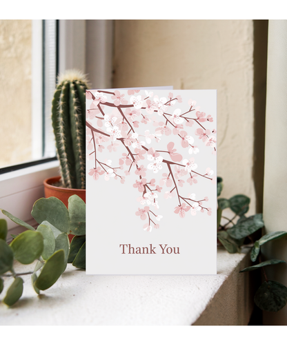 Thank You - Cherry Blossom Branches