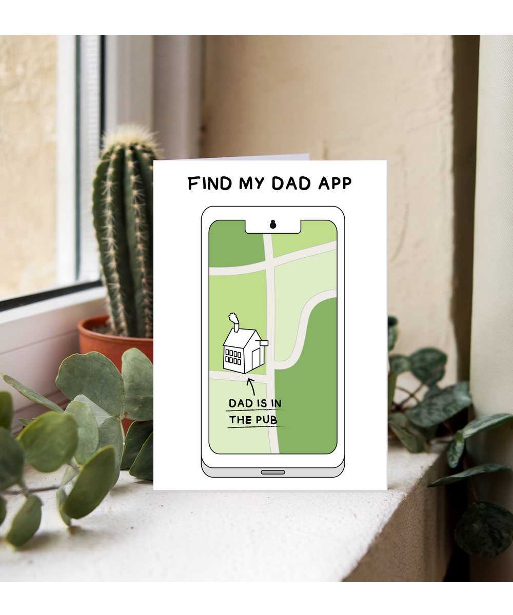 Father's Day Find my Dad App