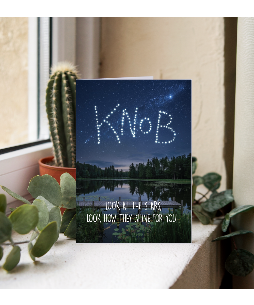 Look at the stars knob