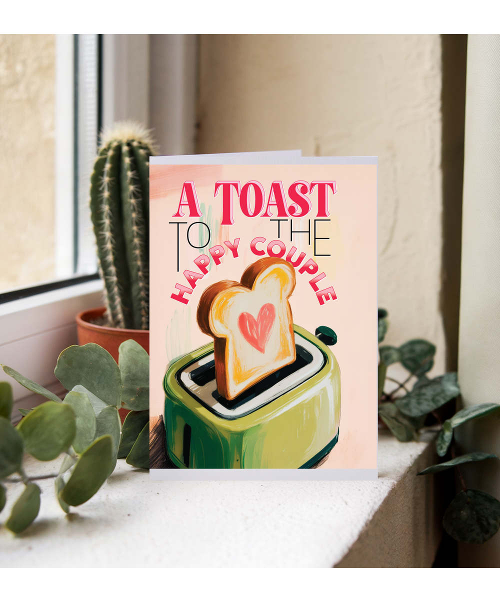 A Toast to the happy couple