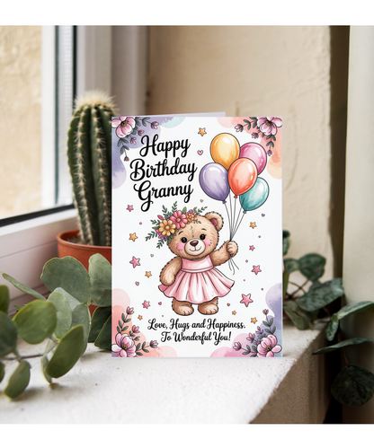 happy birthday GRANNY, love, hugs and happiness, to wonderful YOU