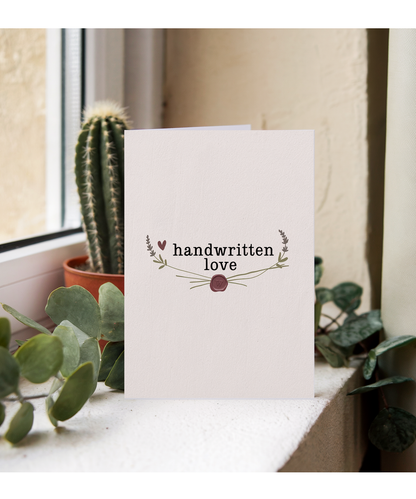 Handwritten Love valentines day