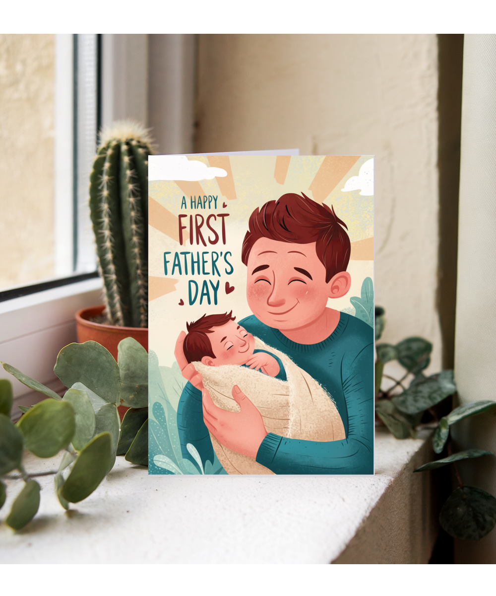 a happy first father's day