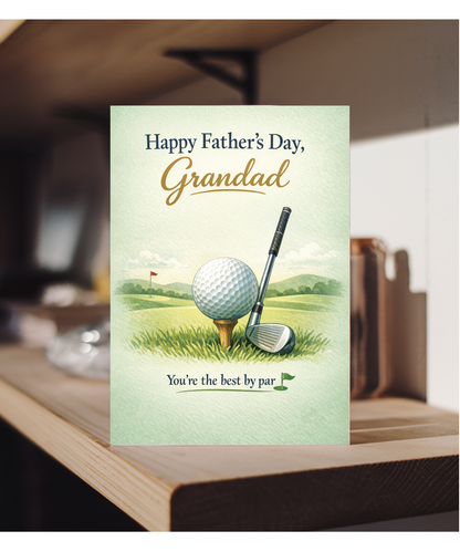 Happy Father's day grandad, You're the best by par