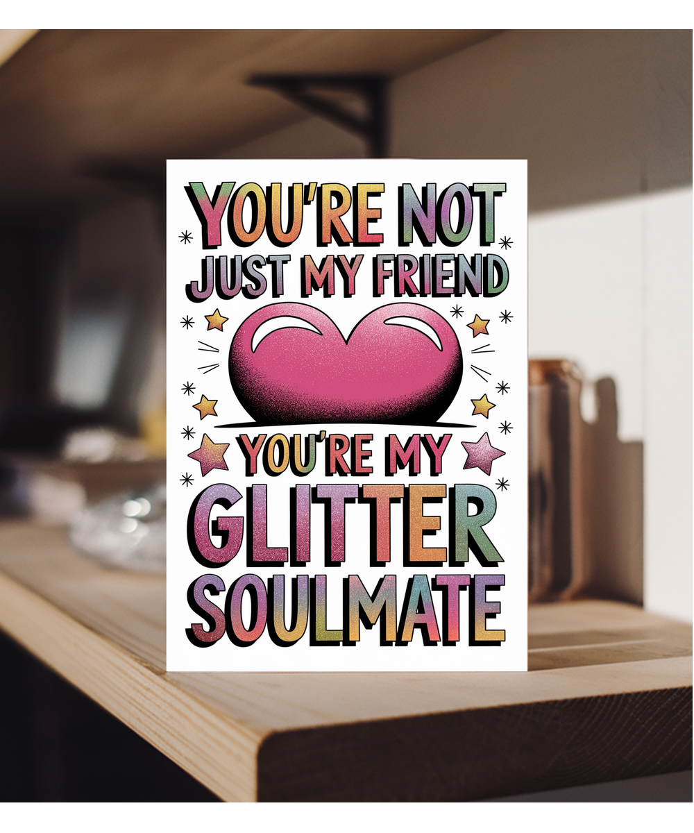 You’re Not Just My Friend You’re My Glitter Soulmate
