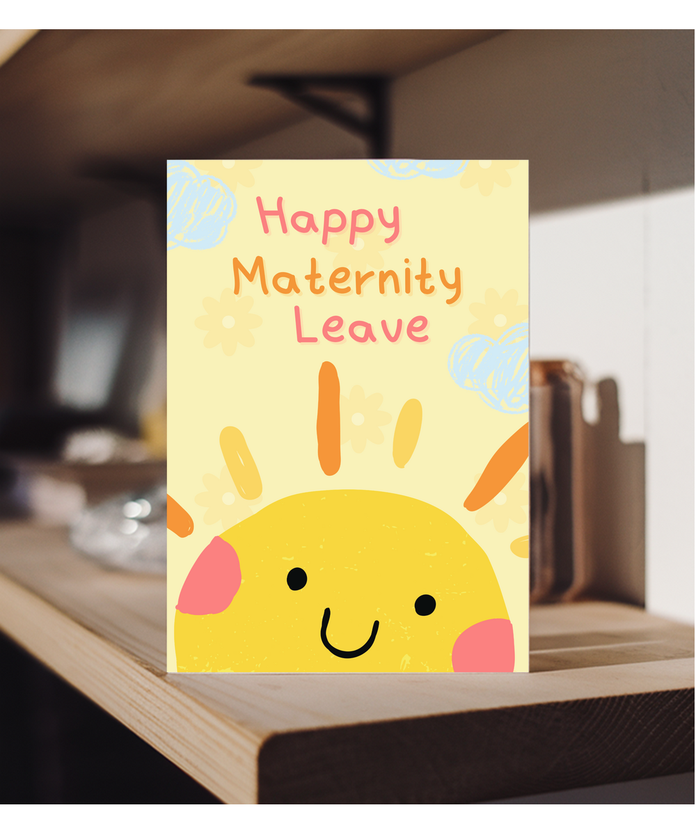 Happy Maternity sunshine doodle