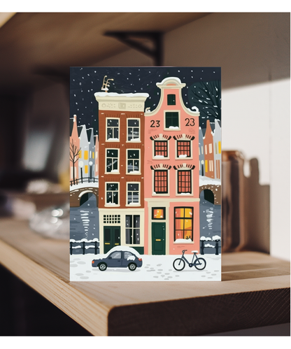 Amsterdam christmas street