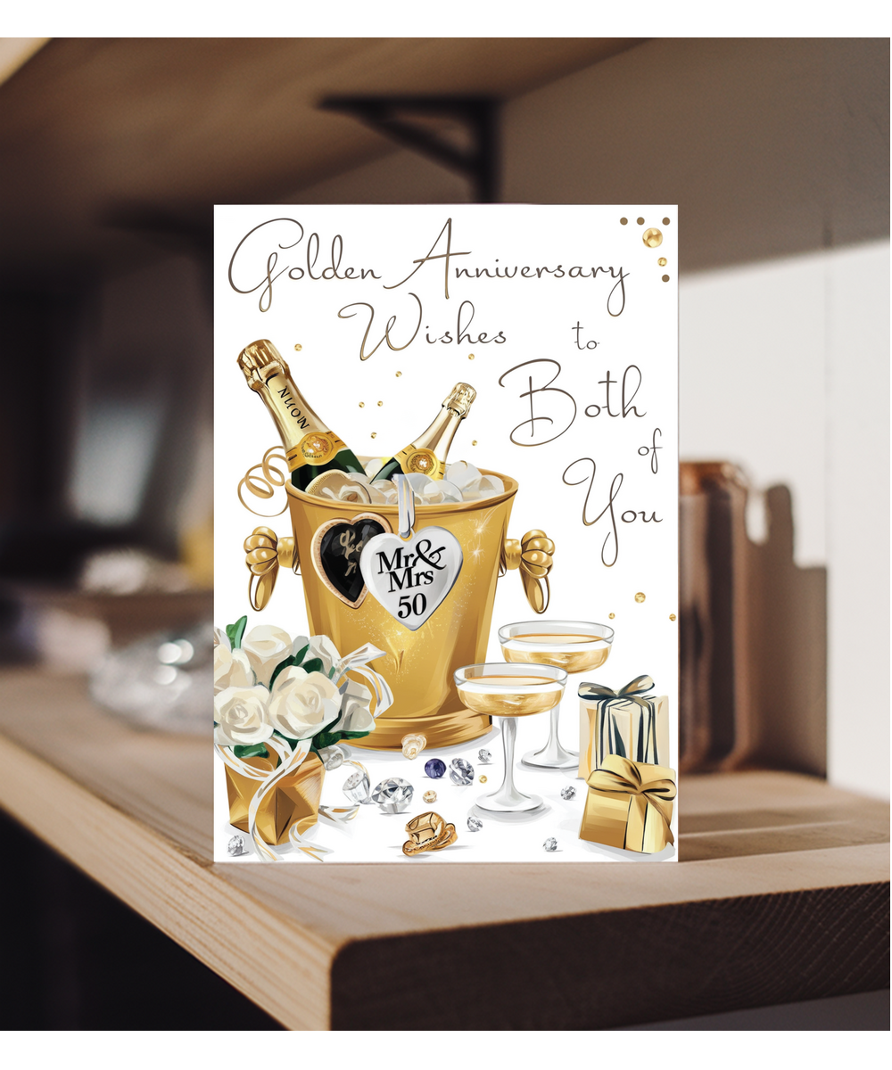 Golden anniversary wishes to you both