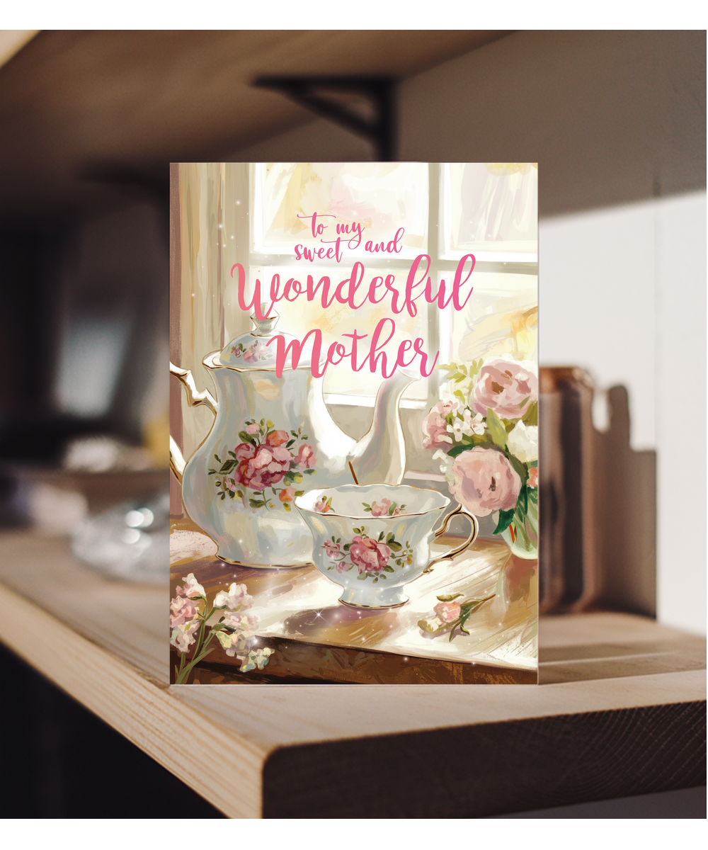 To My Sweet and Wonderful Mother Afternoon Tea