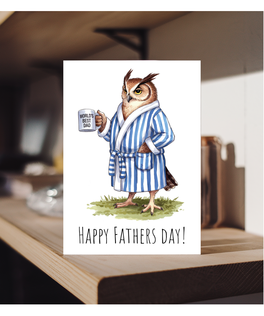 Fathers day owl