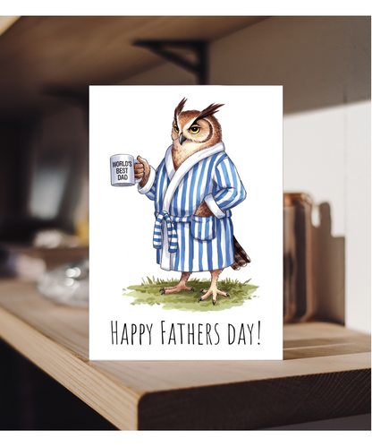 Fathers day owl
