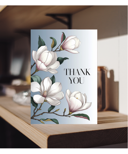 Thank You - Magnolia Blossoms