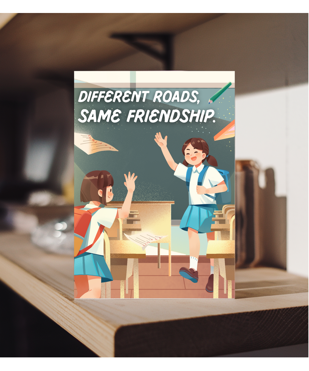 Different roads, same friendship
