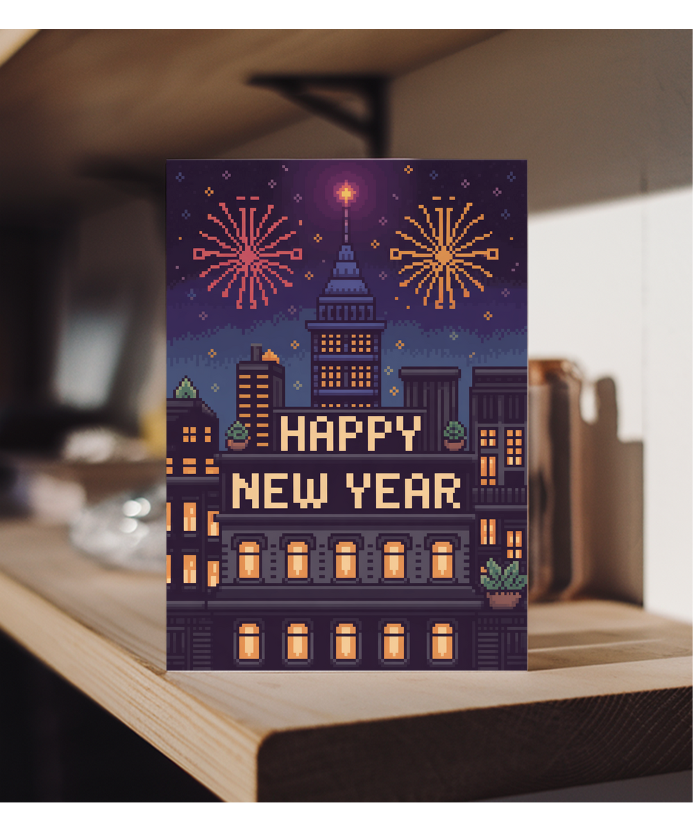 New years pixel
