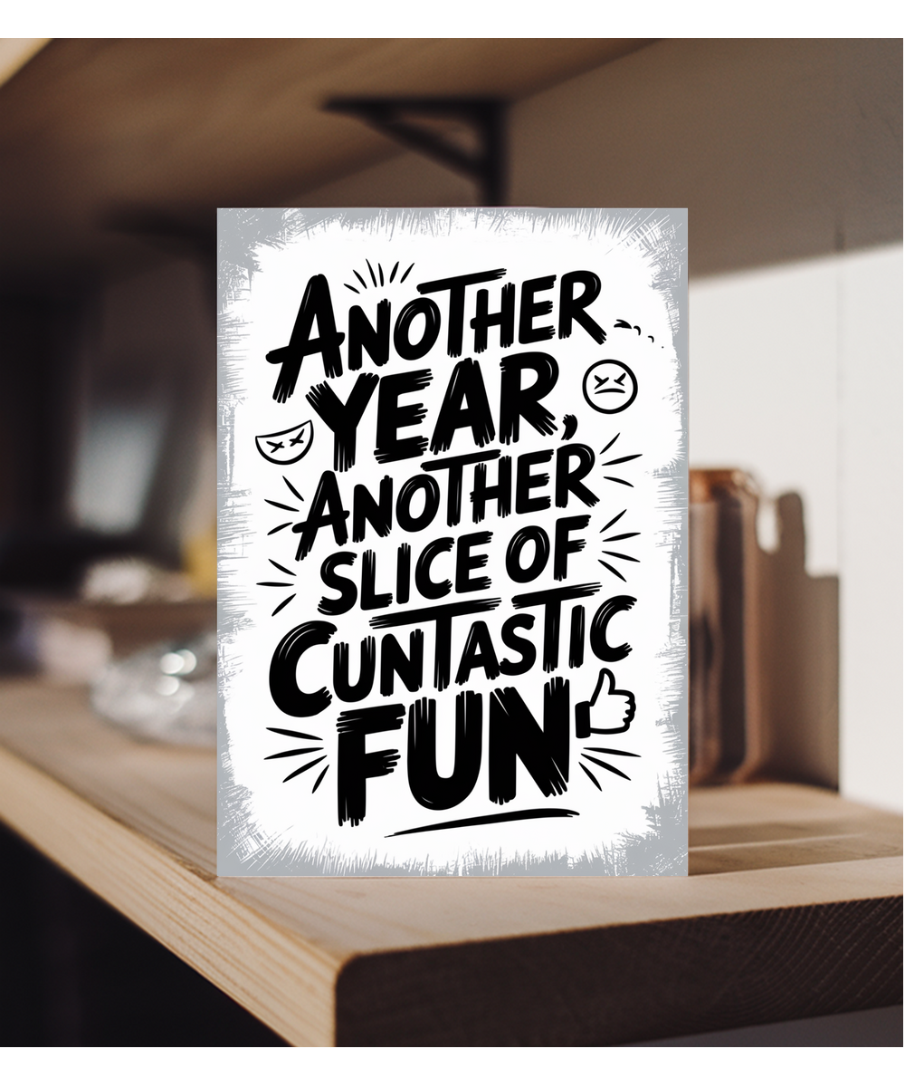 Birthday Card C*ntastic Fun cheeky adults