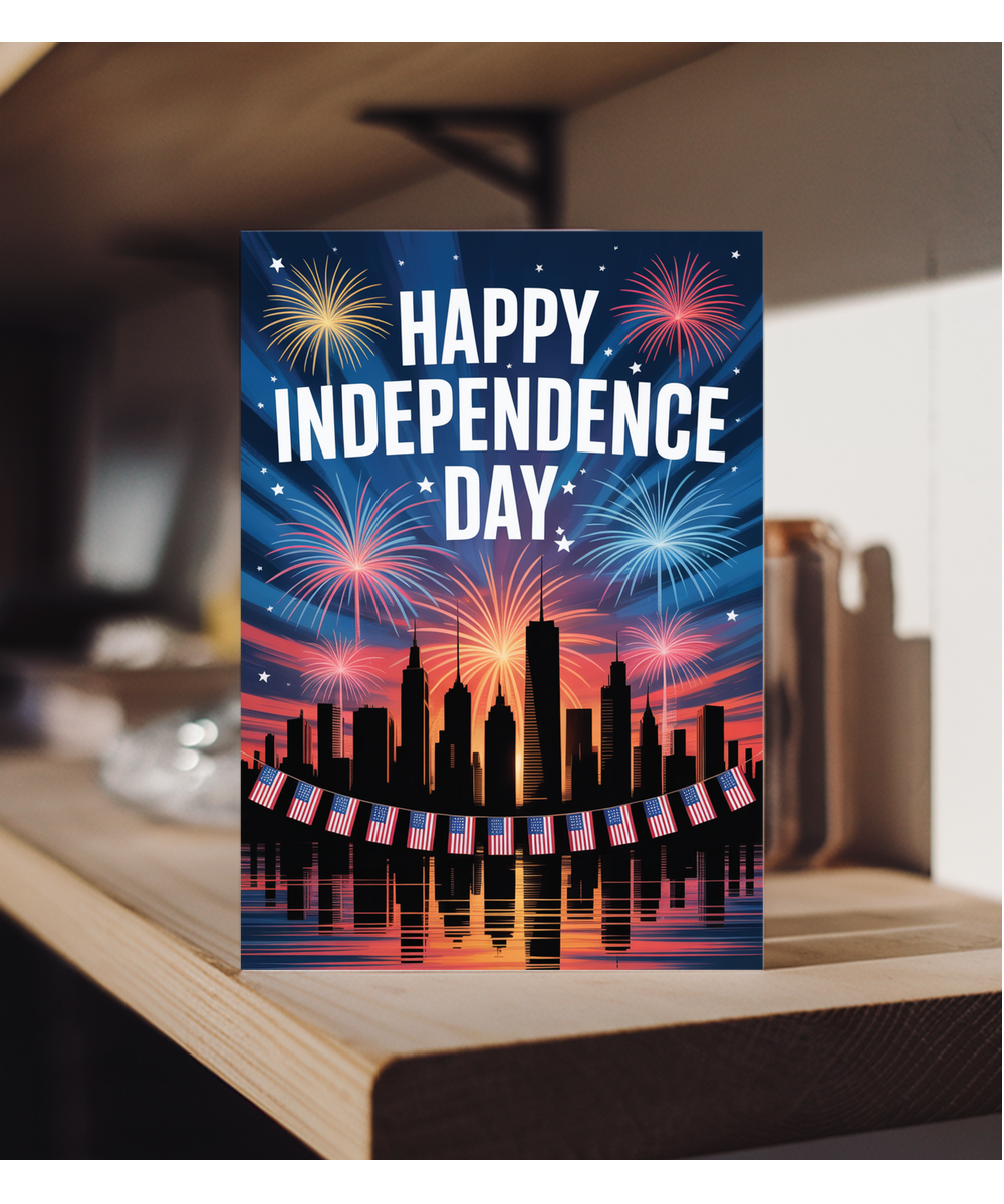 Skyline happy Independance day