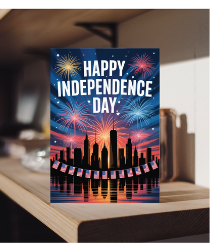 Skyline happy Independance day