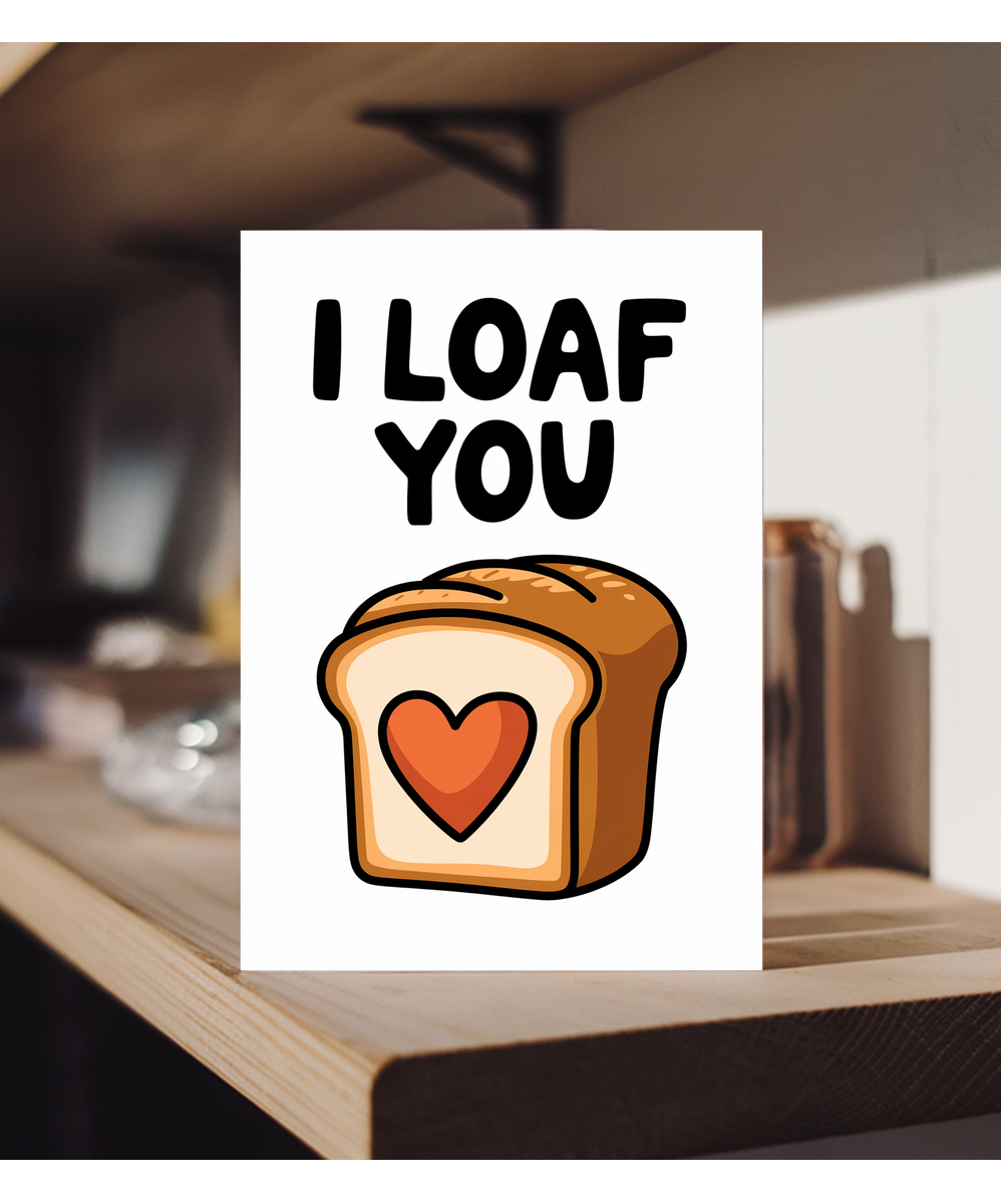 I loaf you Greeting Card