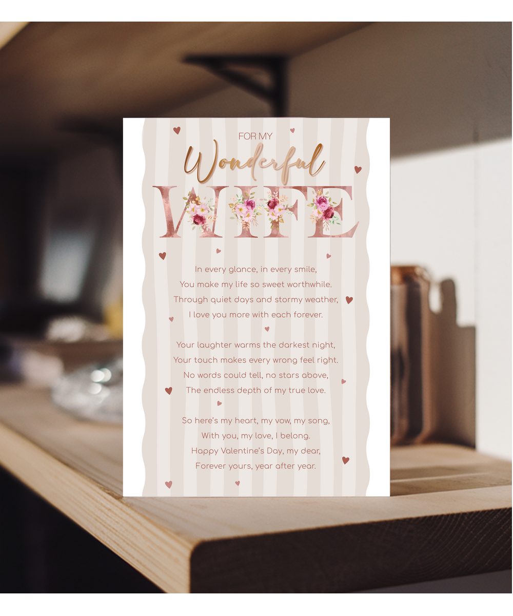 For my wonderful wife