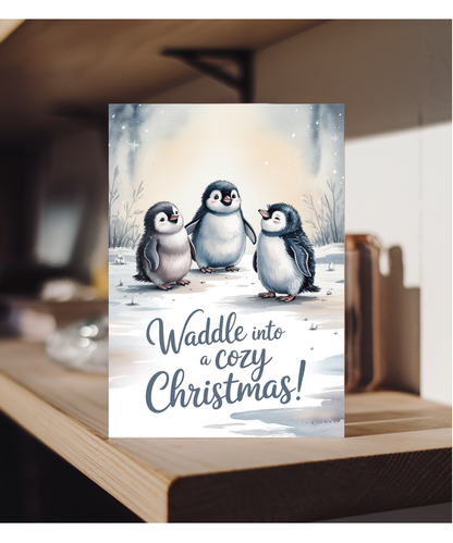 Waddle into a cozy Christmas
