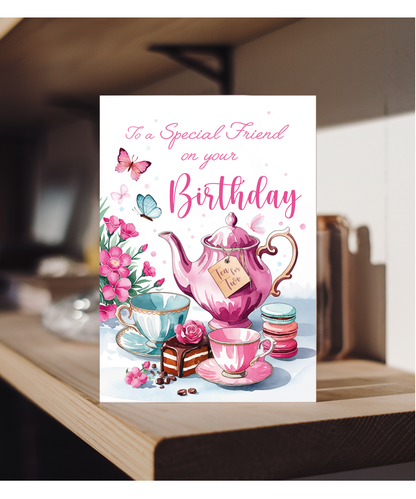 To a Special Friend on Your Birthday Regal