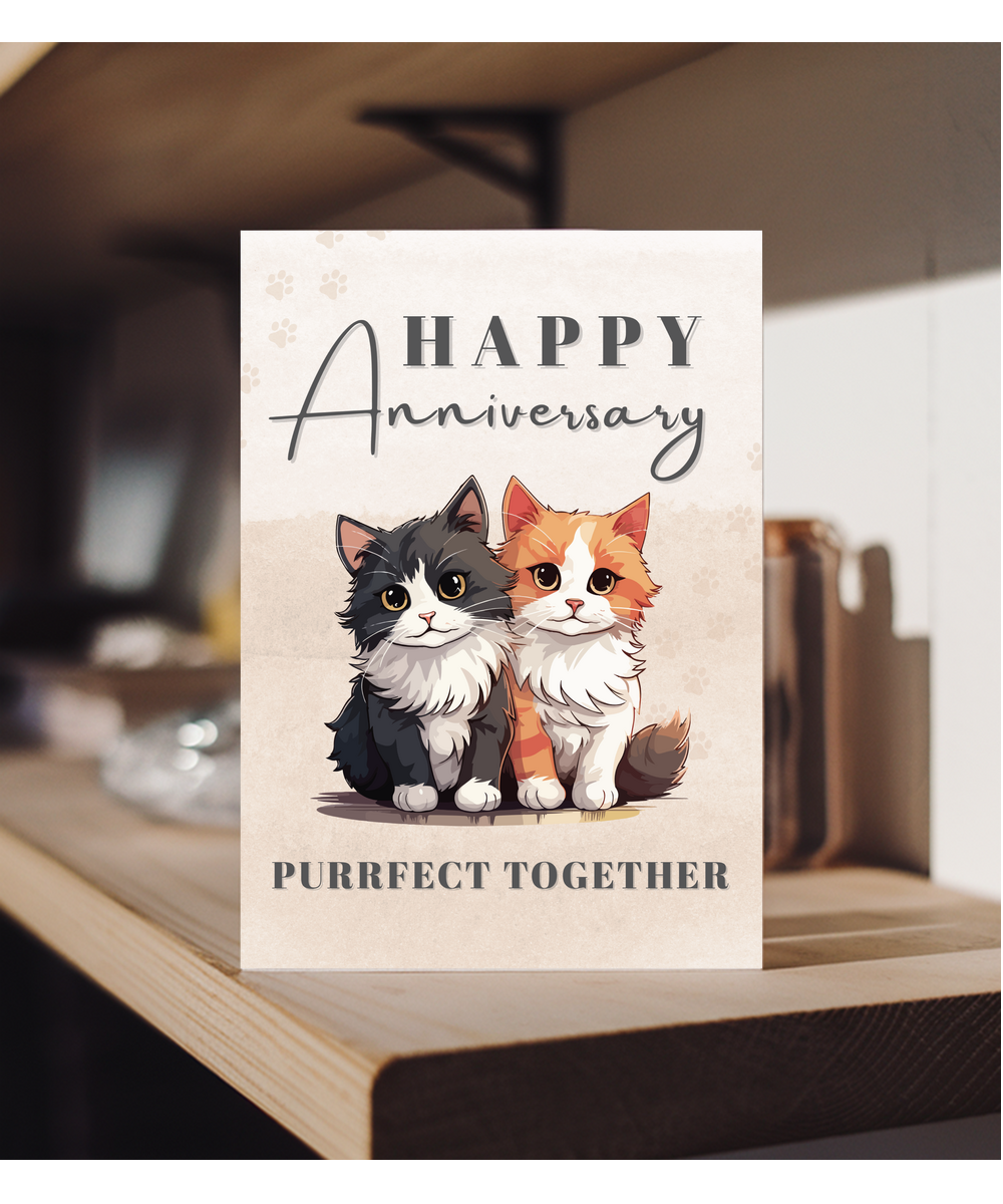 happy anniversary purrfect together