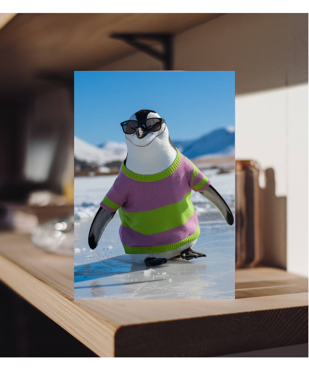 Penguin in Polarized Shades