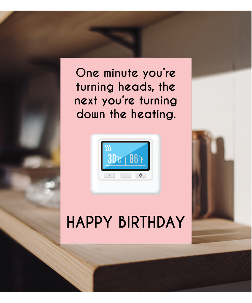 One minute your turning heads