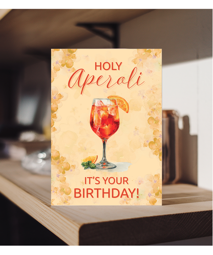 Holy Aperoli It's your Birthday
