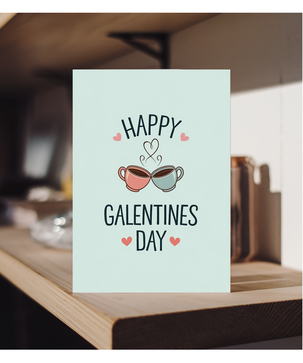 Happy Galentines Day Card best friends