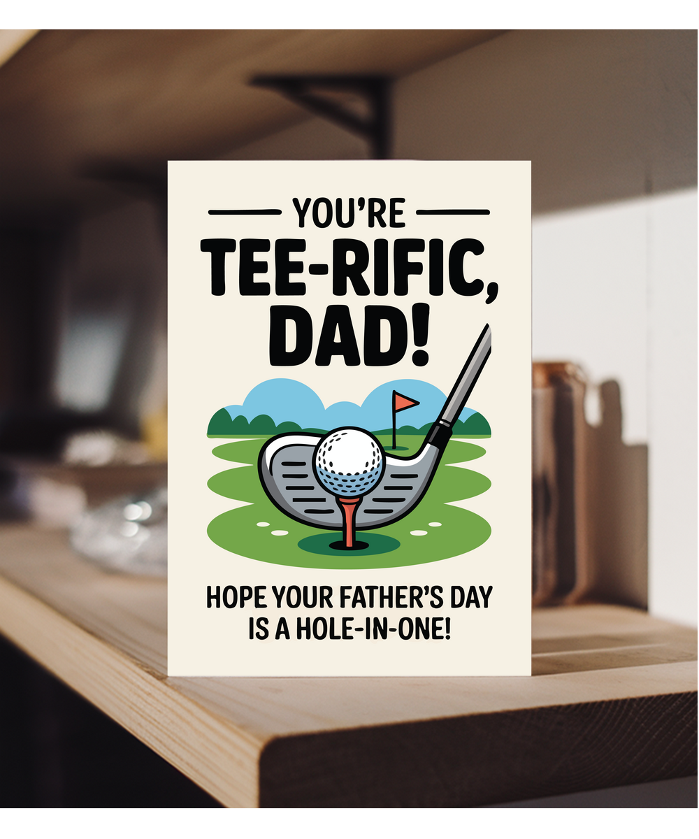 Father's Day you're tea-riffic dad