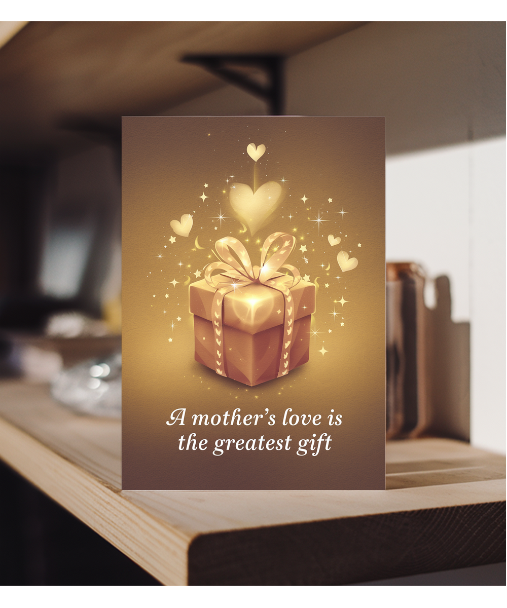 A Mother’s Love is the Greatest Gift Mothers Day Card