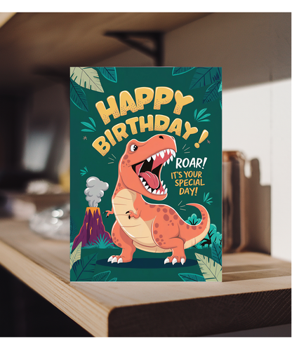 happy birthday! Roar, it's your special day