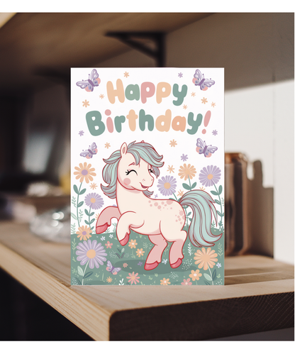 Happy Birthday Pretty Pastel Pony