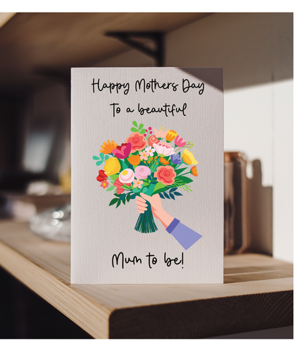 Happy mothers day to a beautiful mum to be