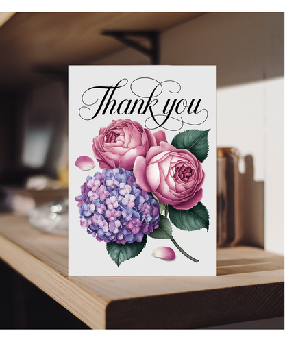 Thank You - Rose and Hydrangea Design