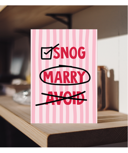 Valentines Snog Marry Avoid