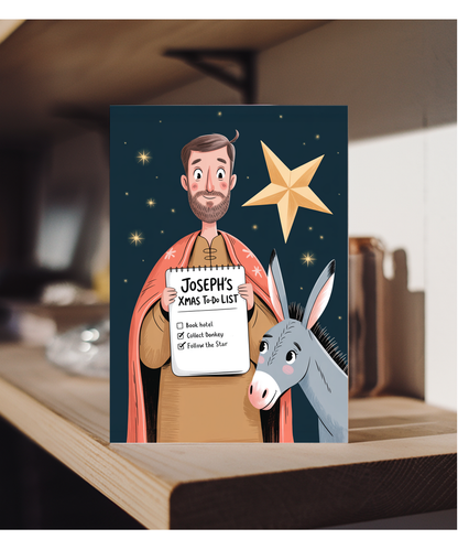 Joseph's Xmas to-do list