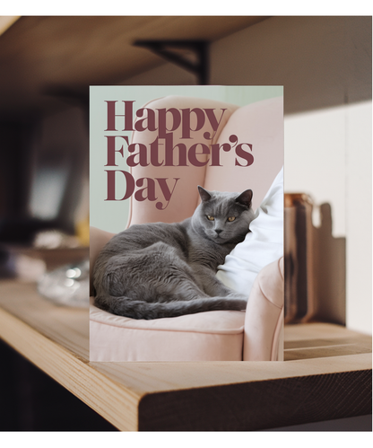 Happy Father's Day with Cat and Dad