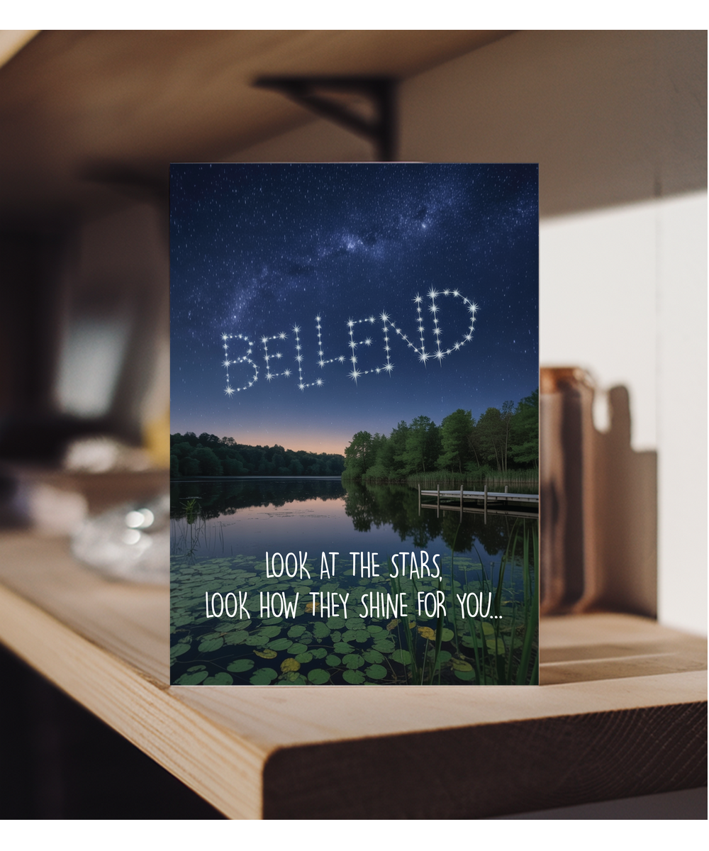 Look at the stars bellend