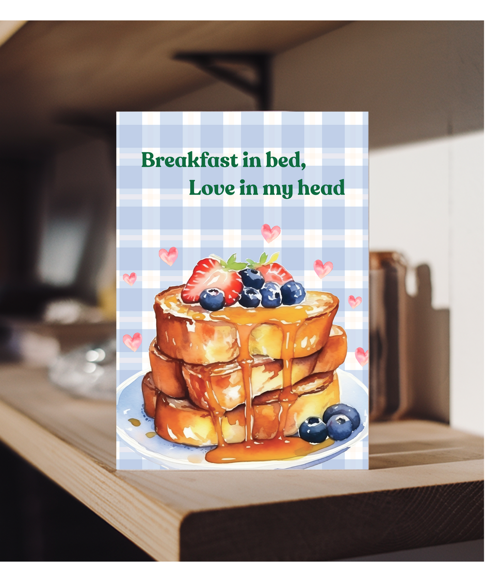 Breakfast in bed, Love in my head