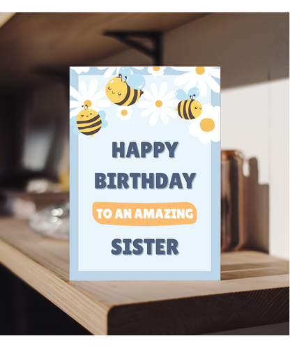 happy birthday to an amazing sister daisy flowers