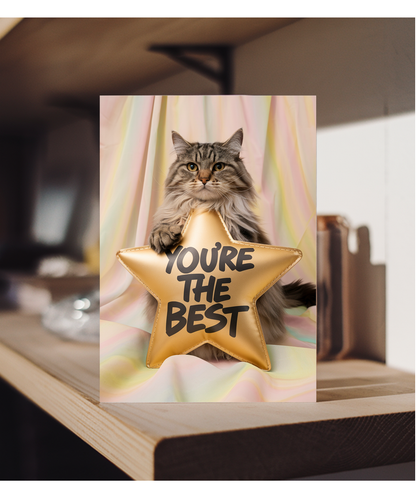 You're the Best with Cat with a Gold Star