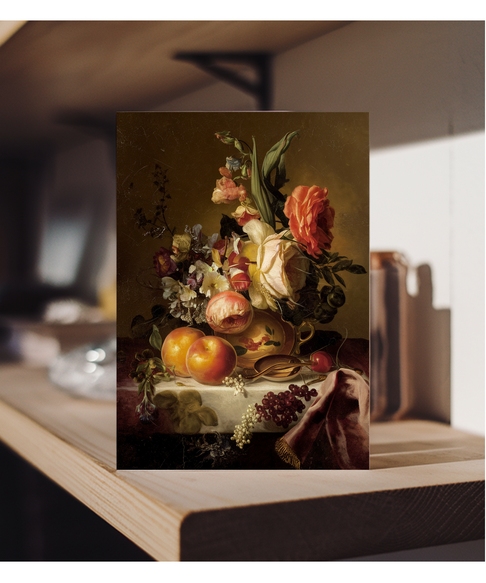 Dutch Masters Still-life painting Card