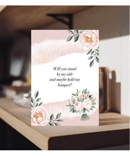 maid of honour will you stand by me