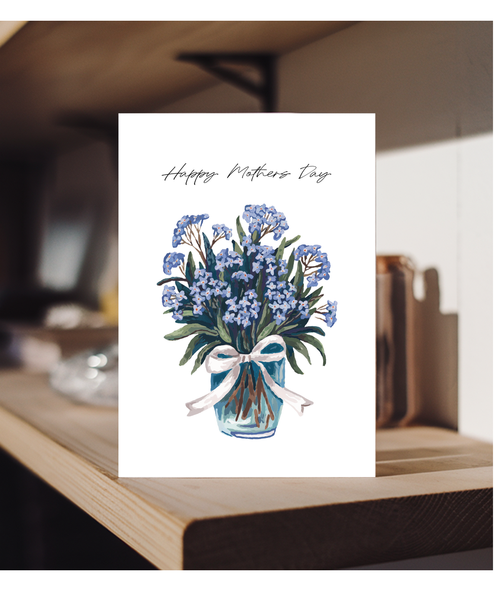 Happy Mothers Day Forget Me Nots